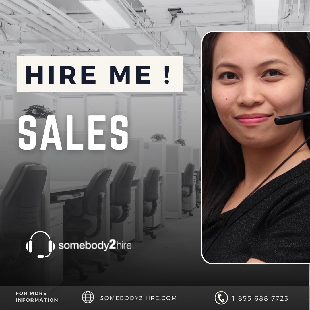Hire Sales & Telemarketing Somebody2Hire Philippines